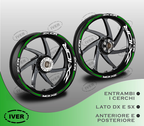 Adesivi cerchi kawasaki - , zx-10r