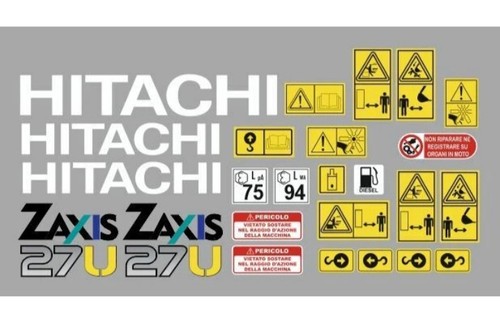 Hitachi 2 decalcomanie - 27, u-2