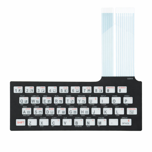 Zx81 tastiera membrana - zx81, a